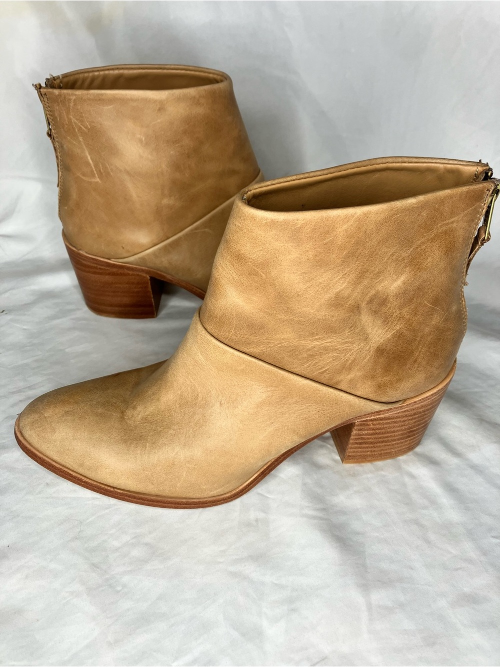 Nisolo Dari boots 10 chestnut leather